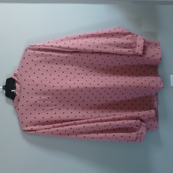 Polka Dot Lane Bryant Blouse 26/28 - Picture 5 of 8